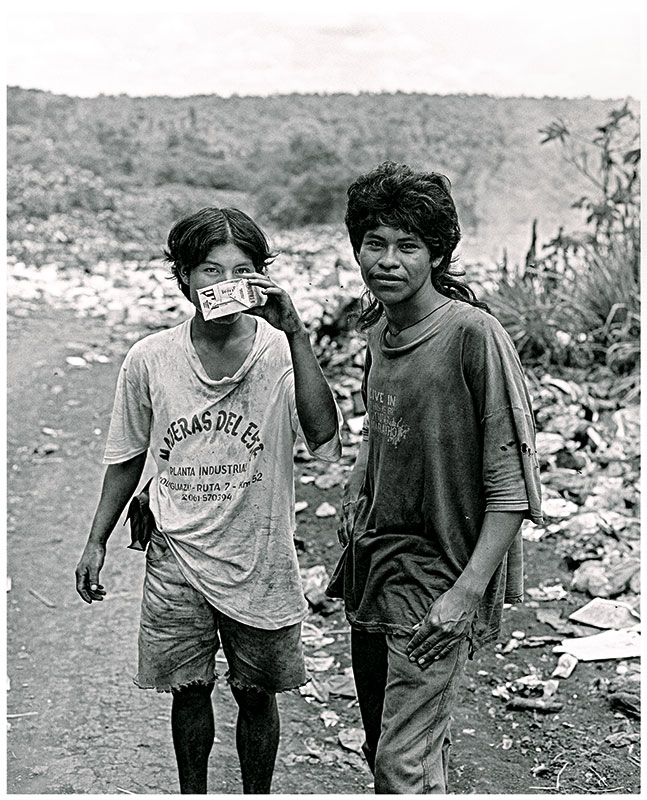 Trabajadores del basural de Puerto Iguazú