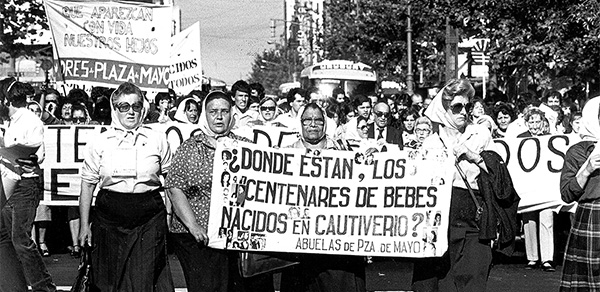 Las Abuelas de Plaza de Mayo cumplen 43 años de lucha